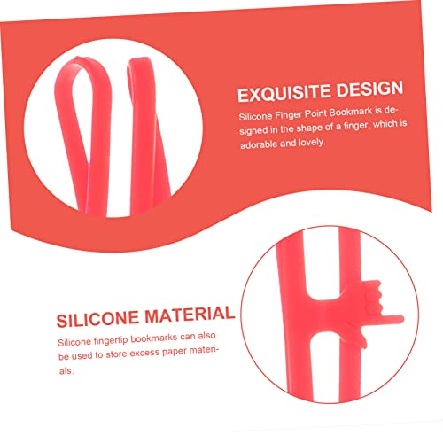 Marque-pages silicone pratiques pour organiser les lectures des étudiants - 6