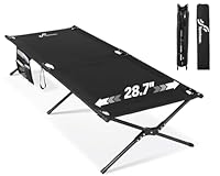 Sportneer Feldbett Klappbett 199 * 73cm, Feldbett Klappbar Campingbett, Gästebett Klappbar für Zelten Wandern Outdoor Wanderung, Reisen, Strand, Outdoor Garten Innen