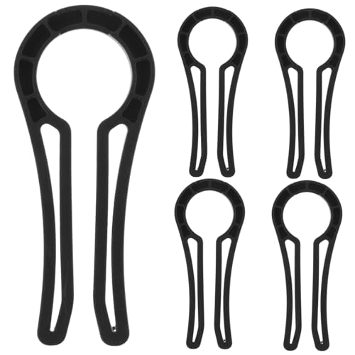 Totority 5pcs Childproof Gas Stove Knob Locks Oven Knob Protectors Safety Stove Switch Locks Safety