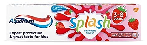 Aquafresh Splash Toothpaste 3-8 years 50ml (B09C3SMWZ1) Amazon Price History, Amazon Price Tracker