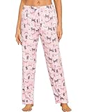 Matériau : ces pantalons de pyjama à carreaux pour femmes sont fabriqués en tissu flanc, léger et respirant, doux et super confortable à porter. Le matériau de notre pantalon de pyjama long pour femme est durable, ce pantalon de pyjama pour femme peut conserver sa forme et sa couleur même après de nombreux lavages. Vous pouvez porter le pantalon de pyjama à carreaux pour femme en toute saison. Adapté à la plupart des saisons