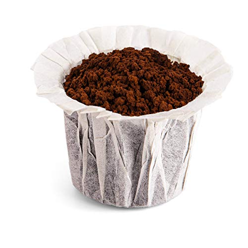 K Cup Coffee Paper Filters With Lid Disposable For Keurig Reusable K Cup Filters, Disposable Keurig K Cup Filters, Fits All Keurig Single Serve Filter Brands (100, No Lid) #TOP1