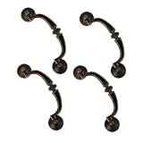Poignées de porte d'armoire - fabriquées en de zinc de , durables, respectueuses de l'environnement et sûres, boutons d'armoire rustiques