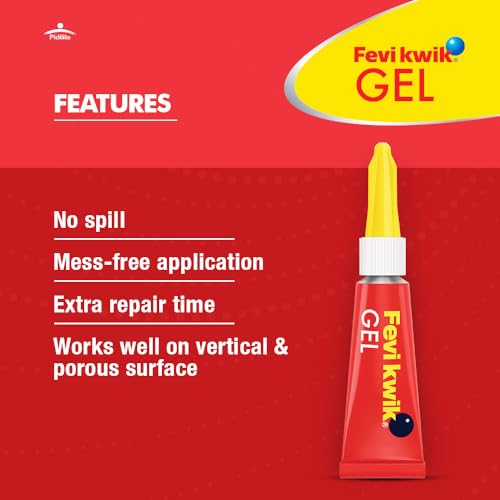 Image of Fevicol Shoefix 2g, Fevikwik Advanced 3g with Fevikwik Gel 3g - combo kit | Multi-purpose glue for quick fixes and strong bonds