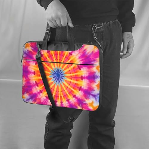 Bolsa para portátil impermeable Tie Dye India 15.6 pulg. miniatura 2