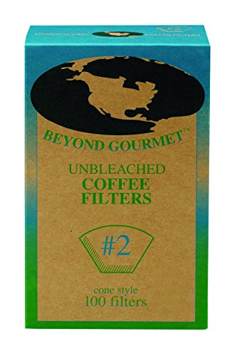 Beyond Gourmet Unbleachd No 2 Coffee Filter, 100 CT