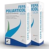 FEPA-POLIARTICOL UCII | Suplemento Alimenticio | Nutrientes para las Articulaciones | Extracto de Mejillón de Labio Verde | Colágeno UCII | Sin Gluten | Sin Lactosa | 60 Cápsulas