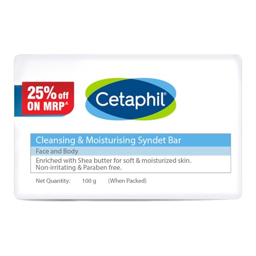 Cetaphil Cleansing Moisturizing Syndet Bar 100gm