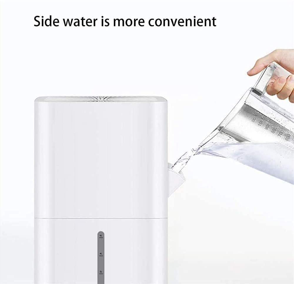 Nawilżacze do sypialni, Nawilżacze do dużej sypialni (6 l), Ciepła, chłodna mgła Ultradźwiękowy parownik powietrza do domu Cały dom Niemowlęta Bezwodny automatyczny oczyszczacz powietrza