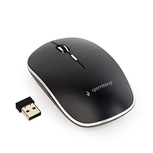 Mouse USB Optical WRL/Black MUSW-4B-01 Gembird
