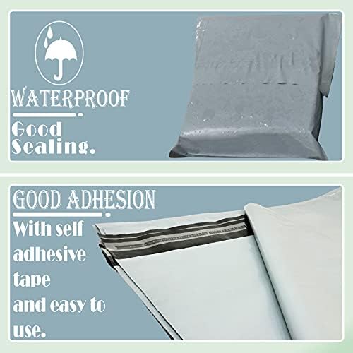 Extra Large 5X Grey Mailing Bags Polythene Self Seal 43.5" x 46.5" Big Plastic Envelopes 100% Recyclable Strong Packaging Bags - Parcel Postal Postage Packaging Bags