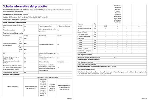 KLARSTEIN Cantinetta Vino Design, Cantinetta Vino Refrigerata a Zona Singola per Vino Rosso, Bianco e Birra, Controlli Touch, Frigo Vino Cantinetta per Esterno/Interno, 5-18°C, 63L, 24 Bottiglie - 8
