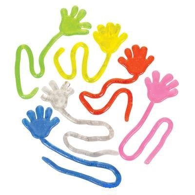 Fun toys Glitter Sticky Hand 24 Pack