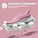 NORTIV 8 Women's Slip on Walking Shoes Hands Free Non-Slip Lightweight Gym Workout Casual Comfort Breathable Running Tennis SwiftSleek Fashion Sneakers,Size 9,Pink,NWUMWA2401