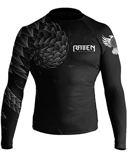 Rash guard Power Pangolin : compression longue performance pour arts martiaux et grappling