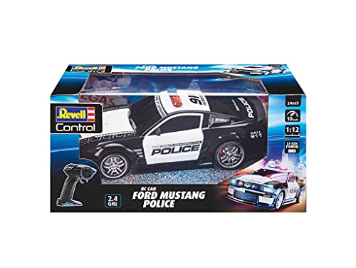 Revell Control 24665 RC Scale US Police Ford Mustang, GHz-Fernsteuerung, wechselbarer Li-Ion-Akku, LED-Beleuchtung… – Bild 3