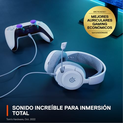 SteelSeries Arctis Nova 1P Multi-System Gaming Headset - White - image 4