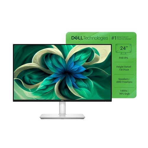 Image of Dell S2425HSM 24 inch /60.45cm FHD Monitor, 144Hz Refresh Rate, IPS Panel, 1ms Response, Flicker-free, Contrast 1500:1, 2xHDMI, Built-in 6W Dual Speakers, Warranty 3 Years, TUV Rheinland 4-Star Eye Comfort