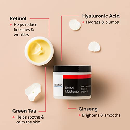 Retinol Creme mit Hyaluron für Gesicht – YEOUTH 30g