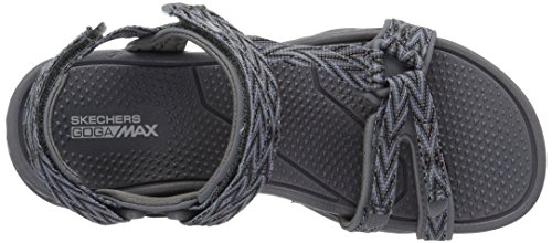 Skechers Skechers Performance Women's Go Walk Outdoors-Runyon Sport Sandal, charcoal, 10 M US