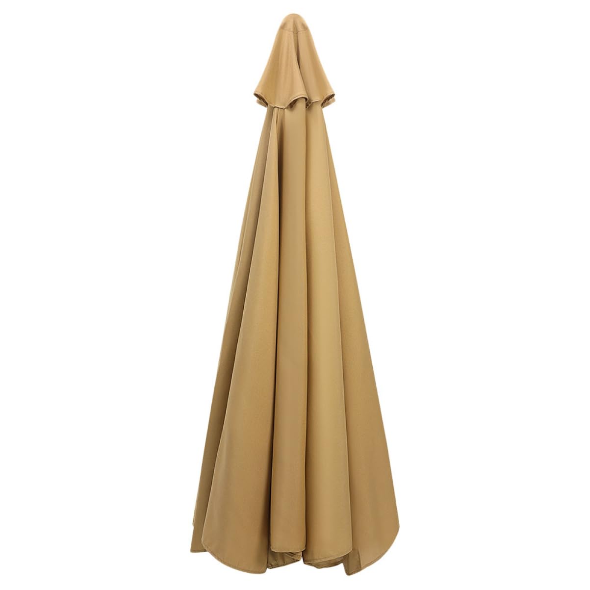 Auvent de parasol de patio Toyvian en tissu haut de gamme pour table d'extérieur
