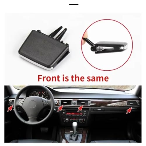Grille d'aération E90 E91 E92 E93 kit réparation clip climatisation centrale série 3 64229130458 - 4
