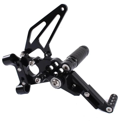 Commandes Reculées Ducati 899 1199 Panigale en Aluminium CNC Noir - 5