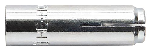 INDEX A PERFECT FIXING Systems he-ho – Pack of 50 Anchors Female with Cone Interior for Large Loads (Coating Zinc Plated M12 X 50 mm, Diameter 15 mm