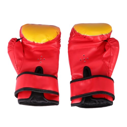Guantes de boxeo de PU para niños con protección de muñeca ajustable