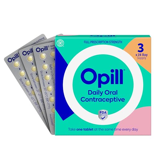 Opill, Daily Birth Control Pills, Over-The-Counter Progestin-Only Oral Contraceptive, FDA-Approved