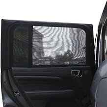 100% Protection from Bugs Compatible with HAVAL H9 2024 2025 Shade Breathable Mesh Car Curtains Door/Window Net Car Window Screens for Camping-2PCS