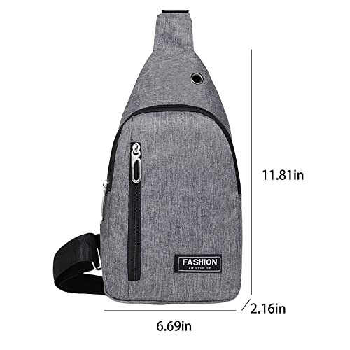 Small Sling Bag Crossbody Chest Shoulder Water Sling Purse Strap Travel Bag Chest Bag Daypack for Men Women #3