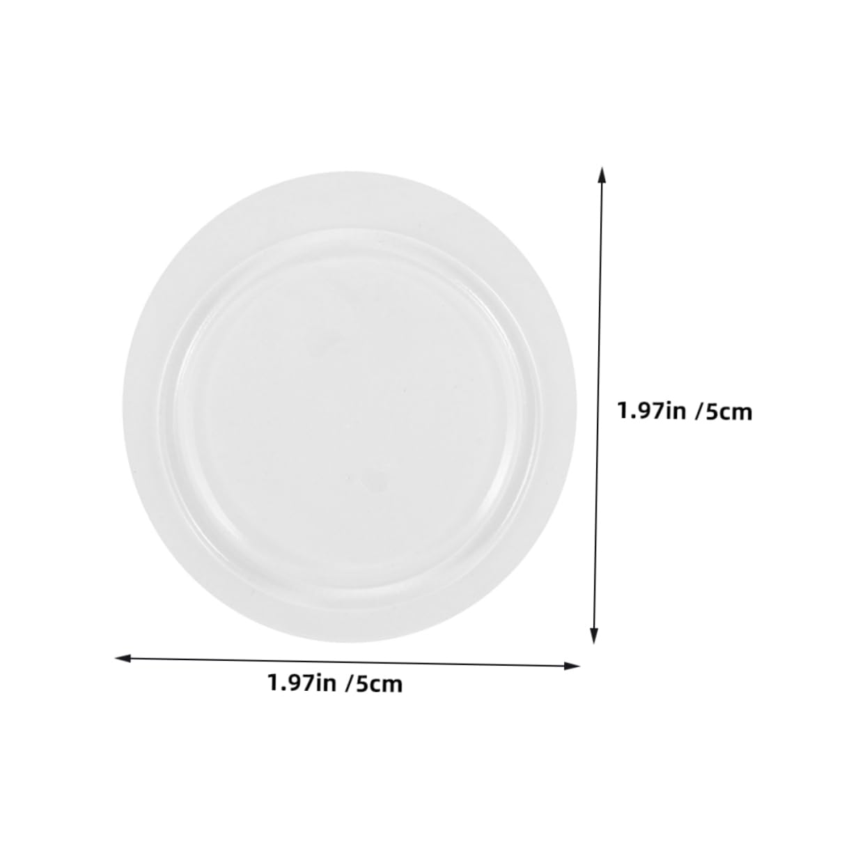 PRETYZOOM Car Dashboard Accessories Non Slip Mat Antislip Mat Car Dashboard Decor Round Shape