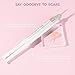 Dermaflage Scar Filler Kit - Light Tan - Deep Scar Cover and Waterproof Concealer for Acne Scars Wrinkles, and Ice Pick Scars Makeup, 1 mo supply