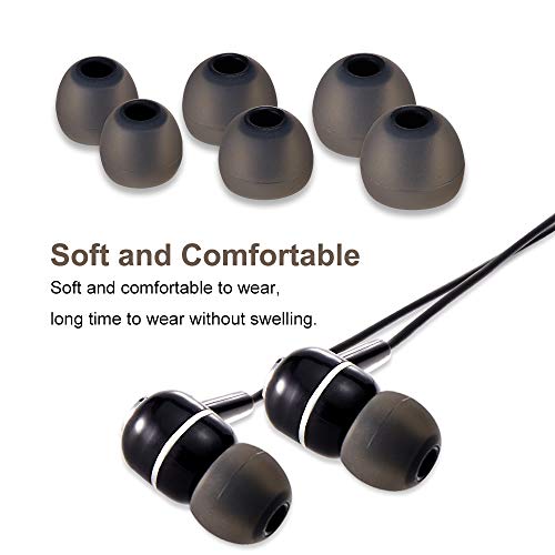 image for Brandless Earbud Tips Soft Silicone Earbuds Replacement Tips Fit for i