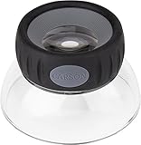 Carson LumiLoupe Plus 6X Power, 11.5X Power or 17.5X Power Focusable Stand Loupe Magnifiers (LO-06, LO-10, LL-15)