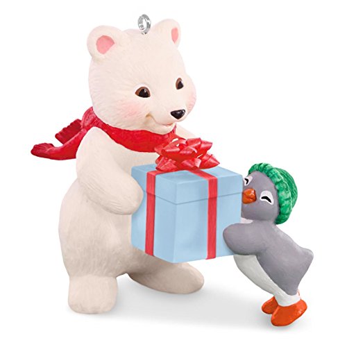 Hallmark That's a Wrap! Snowball and Tuxedo Ornament