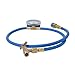 Kit de tuyau de charge Lioobo pour tuyau de recharge AC Freon Tuyau de climatisation Tuyau de réfrigération Kit de mesure de pression avec jauge pour voiture R134A