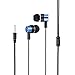 CCeCCe 4 Pack Wired Earbuds 3.5MM 3 Pole Stereo Earphone in-Ear Headphone Without MIC 1Meter Braided Cord Headset for MP3 Cassette Recorder CD Player Music Phone Computer Laptop PC Tablet