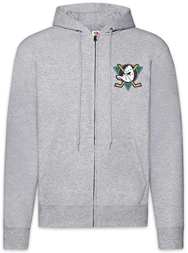 Ducks Hockey Zip Hoodie Urban Backwoods homme - Veste sweat sport d'hiver en molleton