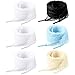 CHICWIN 6 Pairs Lace Shoelaces for Women, 47 Inch/ 120cm Lace Shoe Laces for Sneakers, Boots, Dress Shoes, Fashion Decoration, 0.98 Inch/ 2.5cm Wide Flat Soft Shoestrings