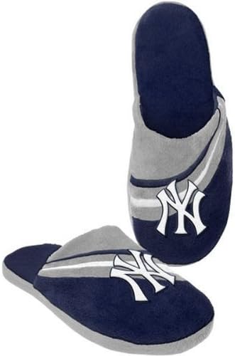 Forever Collectibles MLB New York Yankees SlippersSlippers, Team Colors, One Size