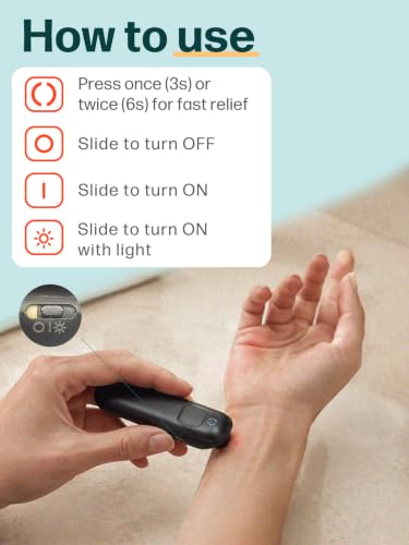 Image of Bug & Mosquito Bite Relief Device, Dual-Mode Heat & Night Light