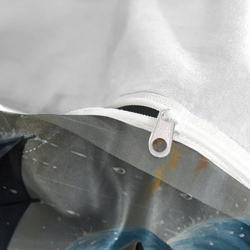 Parure de lit cheval ailé microfibre douce de qualité supérieure king - 8