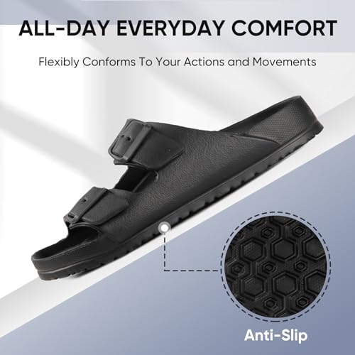 Summer Sandals for Men - Lightweight and Comfortable EVA Walking Sandals, Perfect for Indoor or Outdoor Usage - Sandalias Para Hombres2