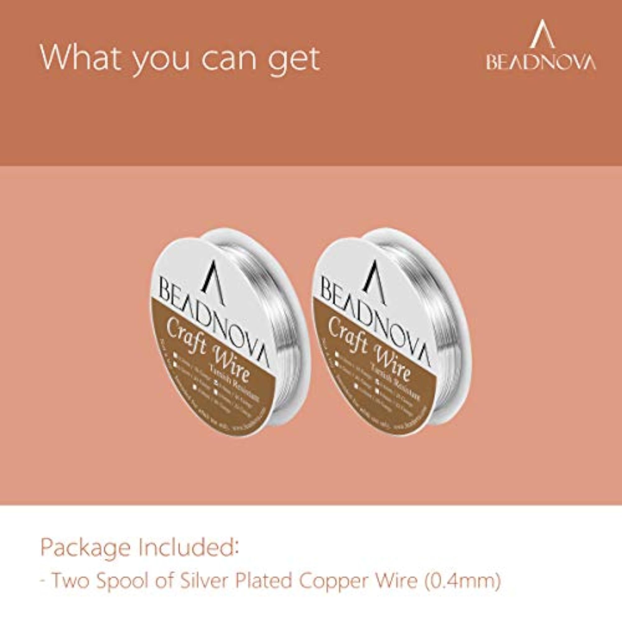Bare Copper Wire Tarnish Resistant Jewellery Making Wire
