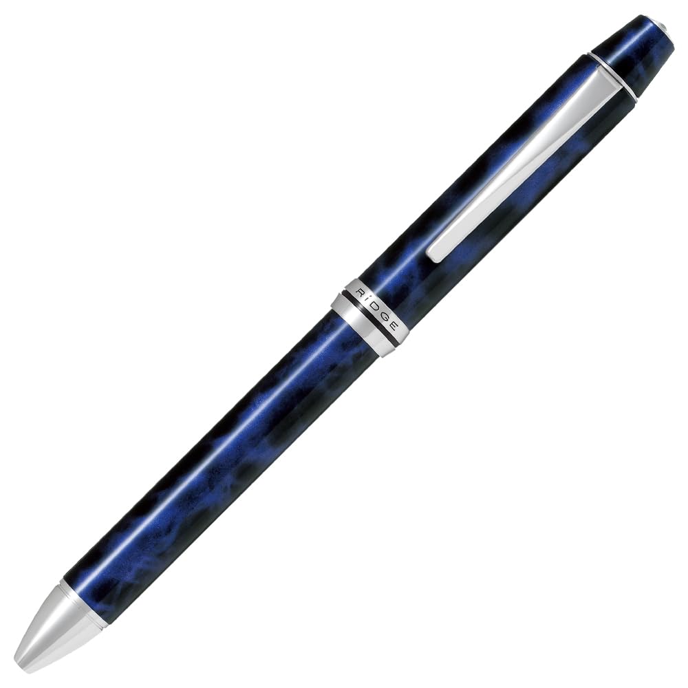 新品　PILOT　多機能筆記具　RiDGE　ボールペン ブラック＆ブルー Amazon | PILOT 多機能ボールペン フォープラスワン リッジ BL