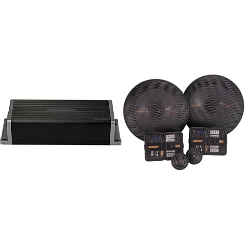 Kicker 47KEY2004 4-Channel DSP Smart Amp w/ 51KSS6704 6.75