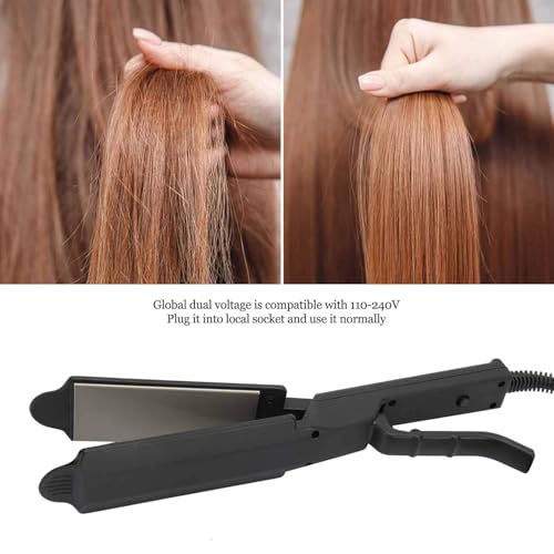 Plancha para cabello con iones negativos y temperatura ajustable miniatura 2