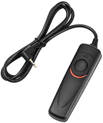 Mudder Cable Shutter Release Remote Control Switch Cord Replaces RS-60E3 and CS-205 Compatible with Canon 70D PENTAX Samsung and 70D Cameras